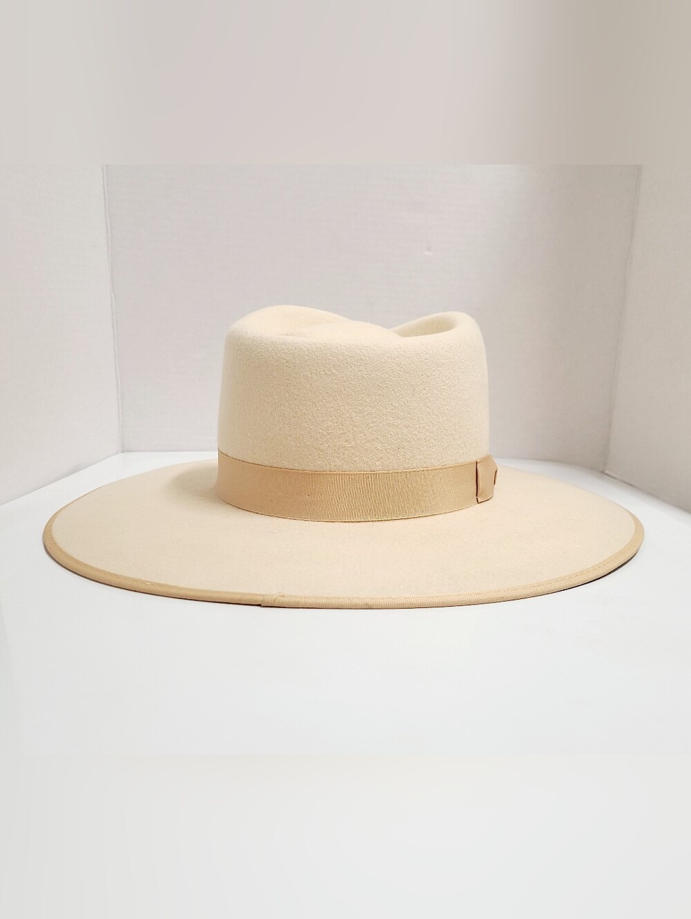 Lack Of Color 100% Australian Wool Rancher Hat Ivory Sz M - Picture 8 of 14